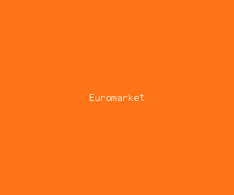 euromarket meaning, definitions, synonyms