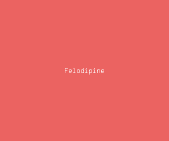 felodipine meaning, definitions, synonyms