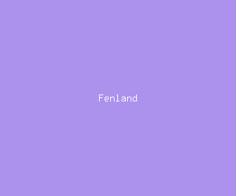 fenland meaning, definitions, synonyms