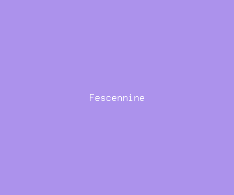 fescennine meaning, definitions, synonyms