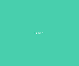 fiembi meaning, definitions, synonyms
