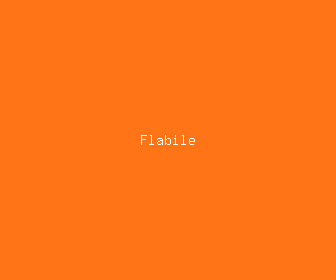flabile meaning, definitions, synonyms