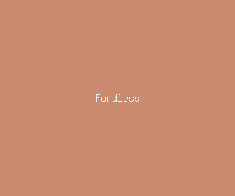 fordless meaning, definitions, synonyms