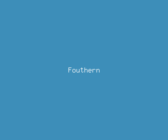 fouthern meaning, definitions, synonyms
