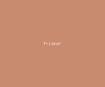 frisker meaning, definitions, synonyms
