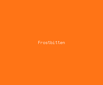 frostbitten meaning, definitions, synonyms