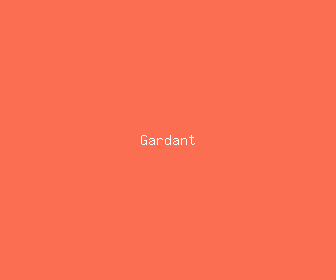 gardant meaning, definitions, synonyms