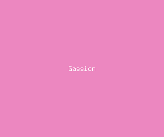 gassion meaning, definitions, synonyms