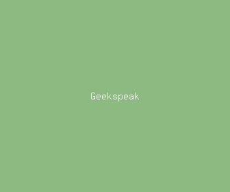 geekspeak meaning, definitions, synonyms