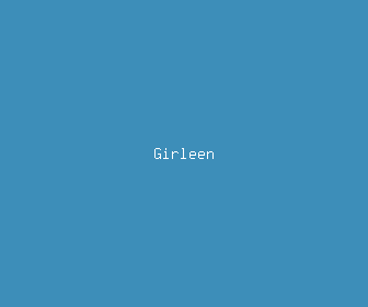 girleen meaning, definitions, synonyms