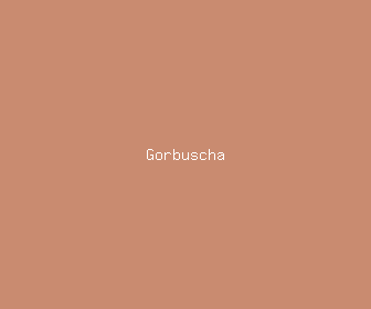 gorbuscha meaning, definitions, synonyms