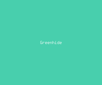 greenhide meaning, definitions, synonyms