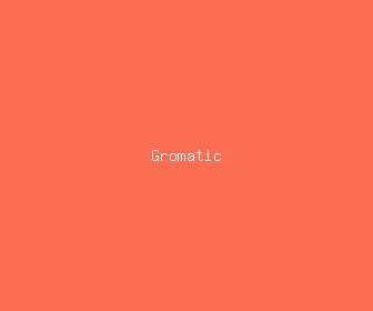 gromatic meaning, definitions, synonyms
