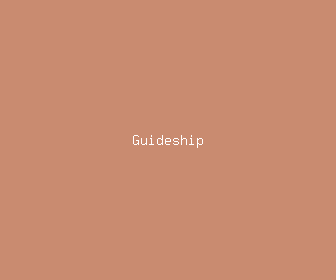 guideship meaning, definitions, synonyms