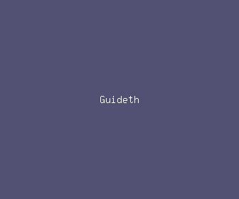 guideth meaning, definitions, synonyms