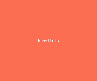 gunflints meaning, definitions, synonyms