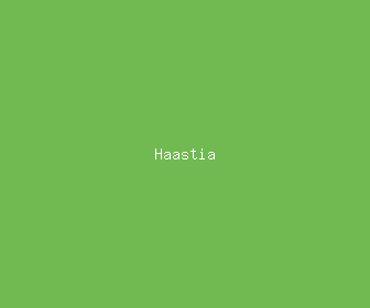 haastia meaning, definitions, synonyms