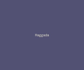 haggada meaning, definitions, synonyms