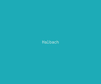 halbach meaning, definitions, synonyms