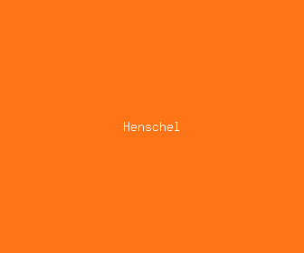 henschel meaning, definitions, synonyms