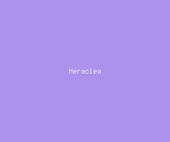 heraclea meaning, definitions, synonyms