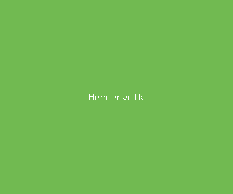 herrenvolk meaning, definitions, synonyms