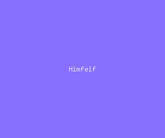 himfelf meaning, definitions, synonyms