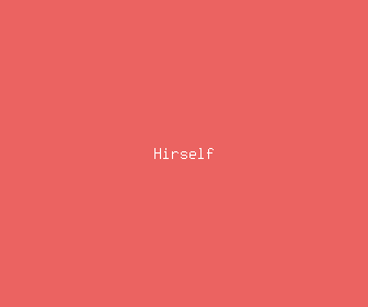 hirself meaning, definitions, synonyms