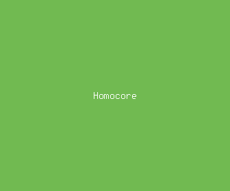 homocore meaning, definitions, synonyms