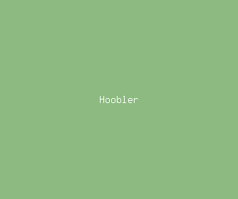 hoobler meaning, definitions, synonyms
