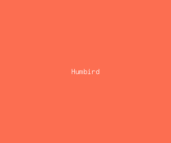 humbird meaning, definitions, synonyms