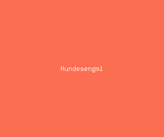 hundesengml meaning, definitions, synonyms