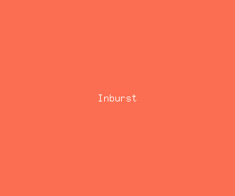inburst meaning, definitions, synonyms