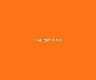 ineidentibus meaning, definitions, synonyms