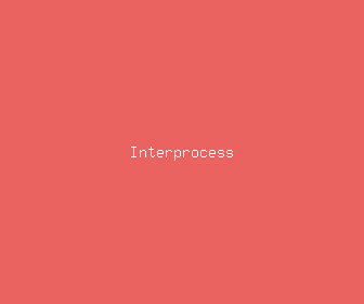 interprocess meaning, definitions, synonyms