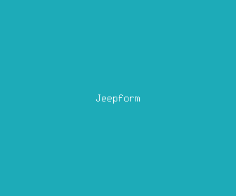 jeepform meaning, definitions, synonyms
