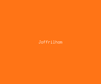 joffrilhom meaning, definitions, synonyms