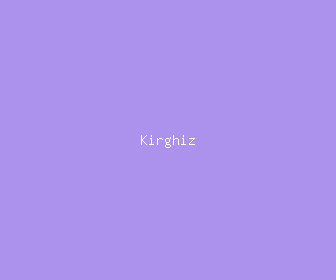 kirghiz meaning, definitions, synonyms