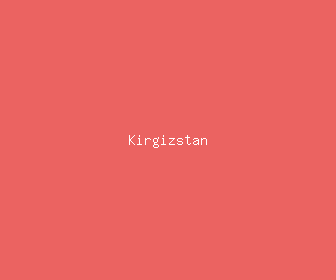 kirgizstan meaning, definitions, synonyms