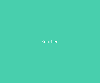 kroeber meaning, definitions, synonyms