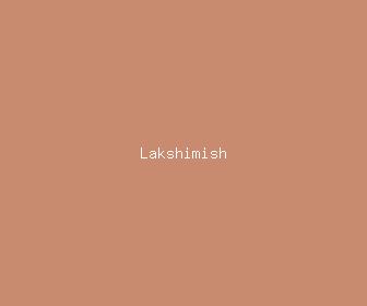 lakshimish meaning, definitions, synonyms