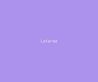 laterad meaning, definitions, synonyms