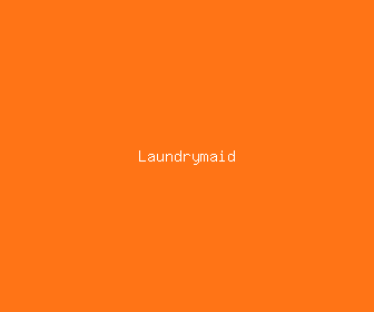 laundrymaid meaning, definitions, synonyms