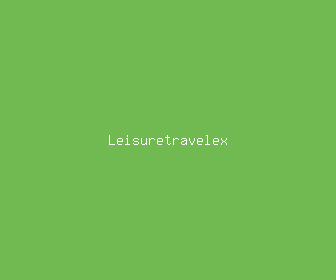 leisuretravelex meaning, definitions, synonyms
