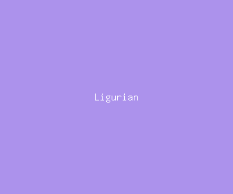 ligurian meaning, definitions, synonyms