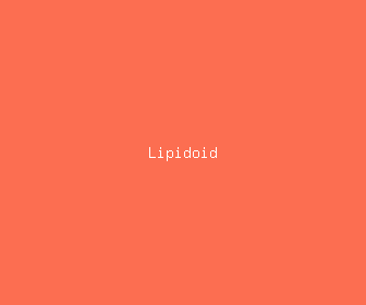 lipidoid meaning, definitions, synonyms
