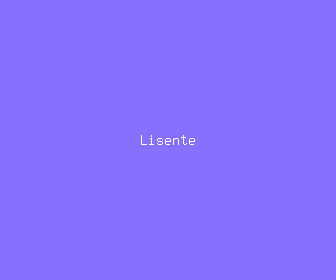 lisente meaning, definitions, synonyms