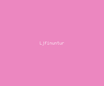ljfinuntur meaning, definitions, synonyms