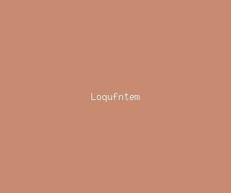 loqufntem meaning, definitions, synonyms