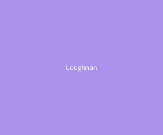 loughman meaning, definitions, synonyms